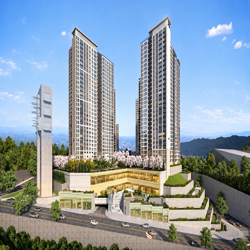 최고 29층 총 842세대